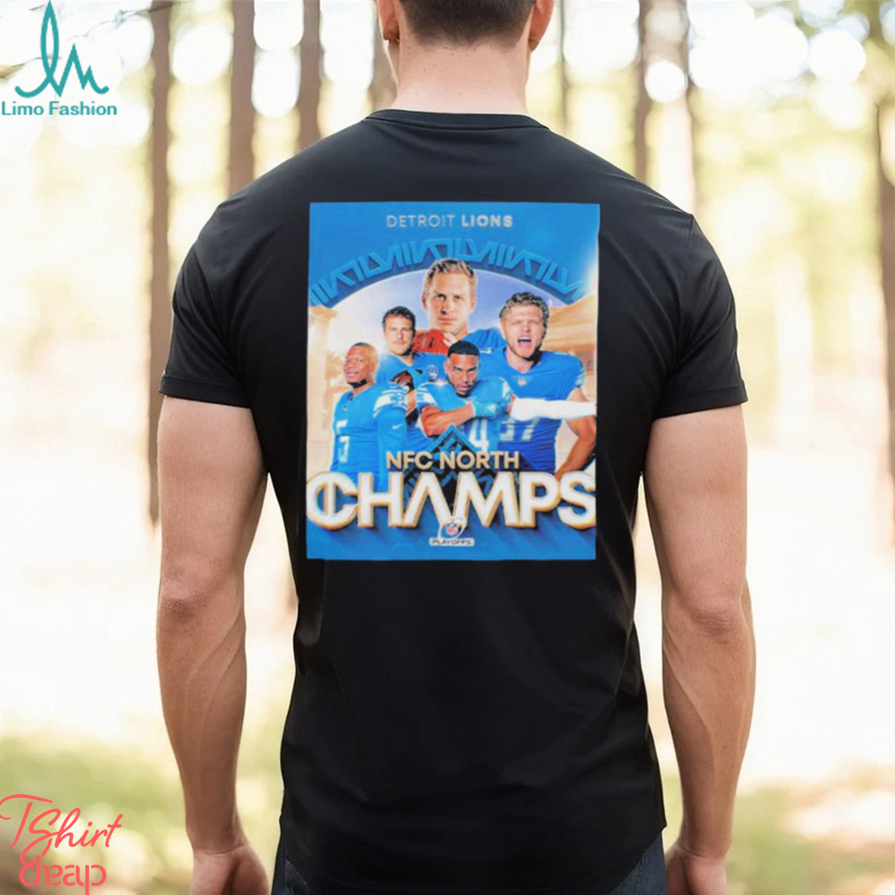 Congrats Detroit Lions Are NFC North Champions NFL Playoffs The First Division Title Since 1993 Poster T Shirt Congrats Detroit Lions Are NFC North Champions NFL Playoffs The First Division Title Since 1993 Poster T Shirt