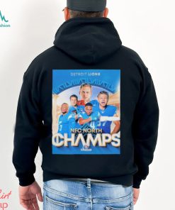 Congrats Detroit Lions Are NFC North Champions NFL Playoffs The First Division Title Since 1993 Poster T Shirt