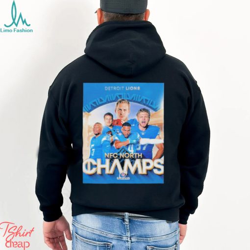 Congrats Detroit Lions Are NFC North Champions NFL Playoffs The First Division Title Since 1993 Poster T Shirt