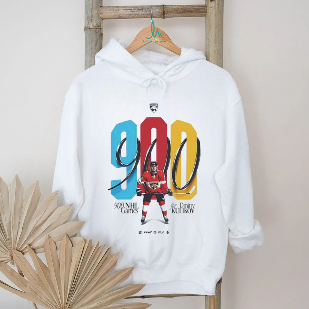 Congrats Florida Panthers Player Dmitry Kulikov With 900 NHL Games Shirt Congrats Florida Panthers Player Dmitry Kulikov With 900 NHL Games Shirt