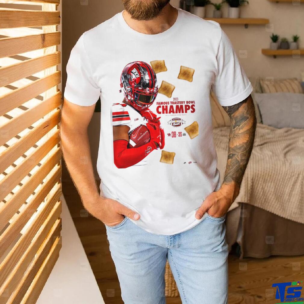 Congrats Western Kentucky Hilltoppers Football Are The 2023 Famous Toastery Bowl Champions Poster Unisex T Shirt Congrats Western Kentucky Hilltoppers Football Are The 2023 Famous Toastery Bowl Champions Poster Unisex T Shirt