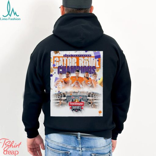 Congratulations Clemson Football 2023 TaxSlayer Gator Bowl Champions Shirt