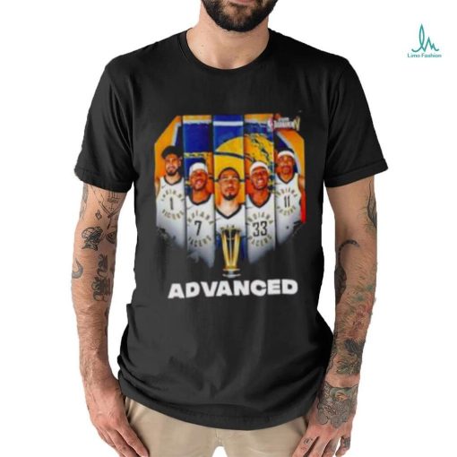 Congratulations Indiana Pacers Advance To Nba In season Tournament Semifinals shirt