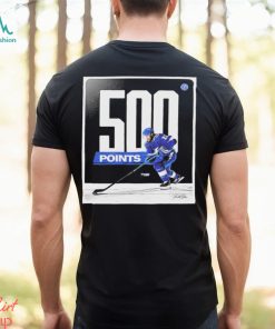 Congratulations Pointer Tampa Bay Lightning Player Brayden Point 500 NHL Points In Career Shirt