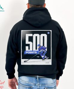 Congratulations Pointer Tampa Bay Lightning Player Brayden Point 500 NHL Points In Career Shirt