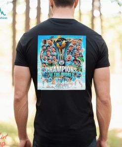 Congratulations To Manchester City Are 2023 Champions Of The World Unisex T Shirt