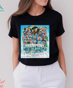Congratulations To Manchester City Are 2023 Champions Of The World Unisex T Shirt