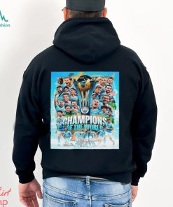 Congratulations To Manchester City Are 2023 Champions Of The World Unisex T Shirt