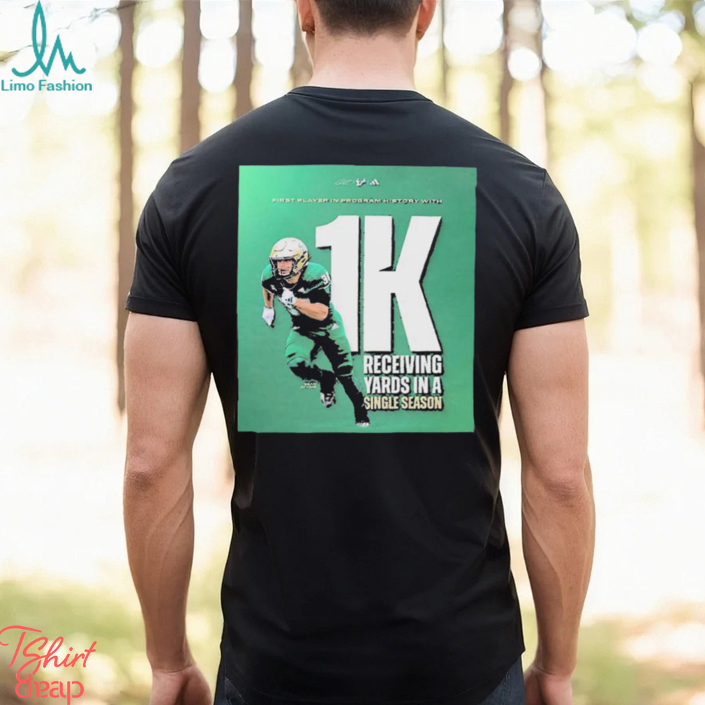 Congratulations To Sean Atkins Is The First Player In Program History With 1K Receiving Yards In A Single Season Shirt Congratulations To Sean Atkins Is The First Player In Program History With 1K Receiving Yards In A Single Season Shirt