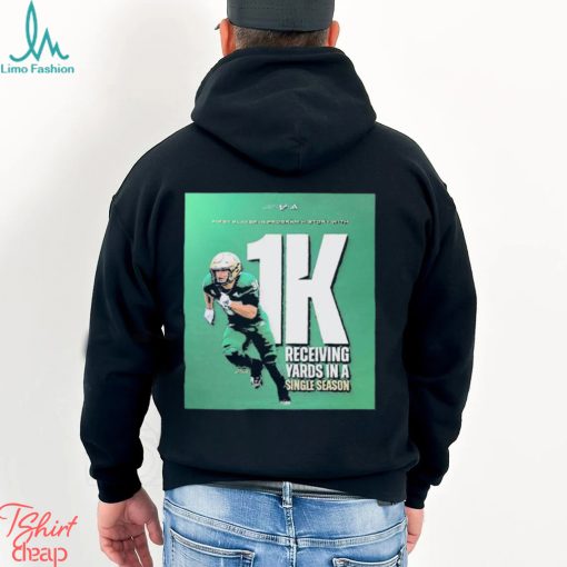 Congratulations To Sean Atkins Is The First Player In Program History With 1K Receiving Yards In A Single Season Shirt