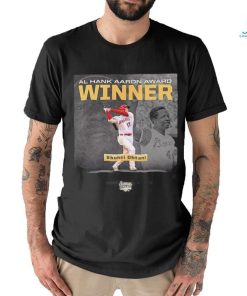 Congratulations To Shohei Ohtani Is The American League Hank Aaron Award Winner Shirt
