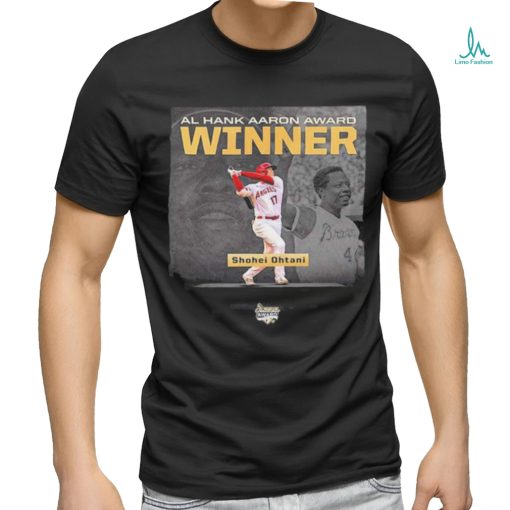 Congratulations To Shohei Ohtani Is The American League Hank Aaron Award Winner Shirt