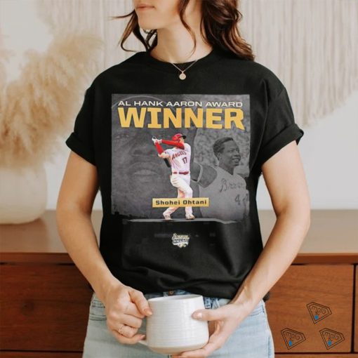 Congratulations To Shohei Ohtani Is The American League Hank Aaron Award Winner Shirt