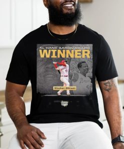 Congratulations To Shohei Ohtani Is The American League Hank Aaron Award Winner Shirt