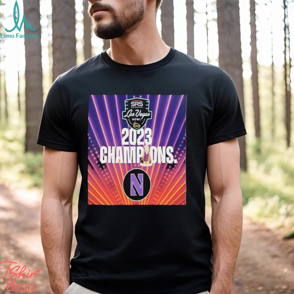 Congratulations To The Northwestern Football On Winning The 2023 SRS Distribution Las Vegas Bowl Shirt Congratulations To The Northwestern Football On Winning The 2023 SRS Distribution Las Vegas Bowl Shirt