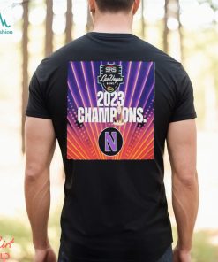 Congratulations To The Northwestern Football On Winning The 2023 SRS Distribution Las Vegas Bowl Shirt