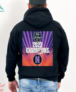 Congratulations To The Northwestern Football On Winning The 2023 SRS Distribution Las Vegas Bowl Shirt