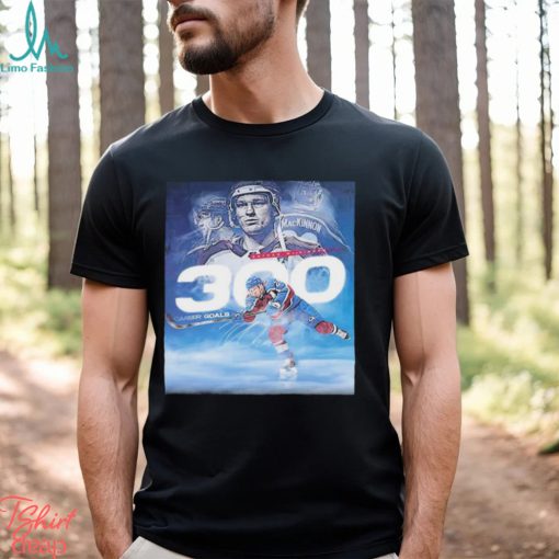 Congratulations to Colorado Avalanche Player Nathan MacKinnon 300 NHL Goals In Career Shirt