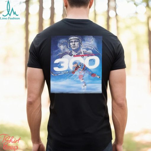 Congratulations to Colorado Avalanche Player Nathan MacKinnon 300 NHL Goals In Career Shirt