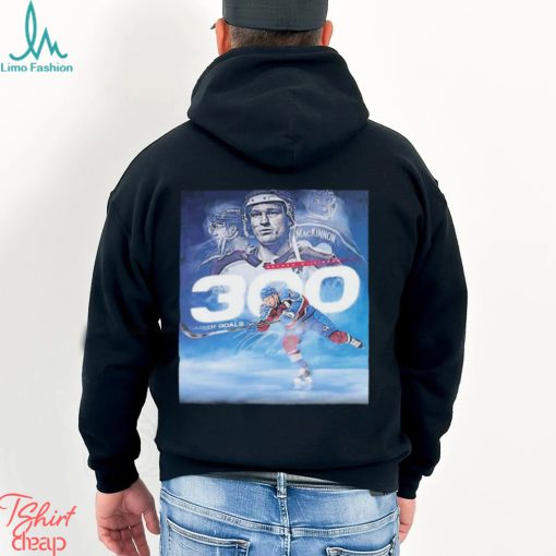 Congratulations to Colorado Avalanche Player Nathan MacKinnon 300 NHL Goals In Career Shirt
