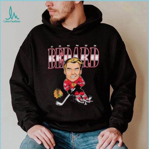 Connor Bedard Chicago Blackhawks Caricature shirt