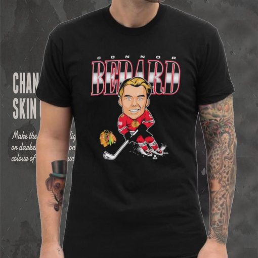 Connor Bedard Chicago Blackhawks Caricature shirt