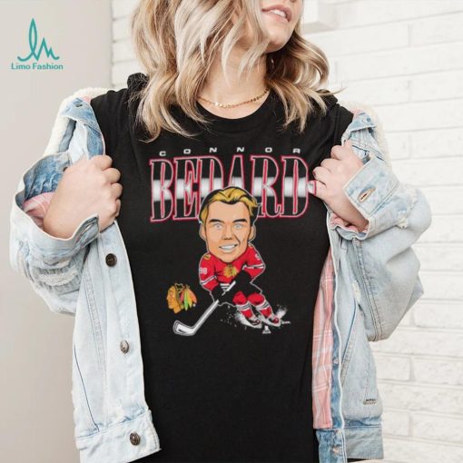 Connor Bedard Chicago Blackhawks Caricature shirt