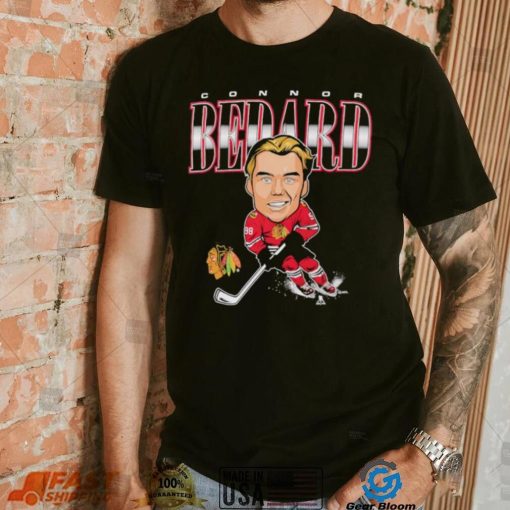 Connor Bedard Chicago Blackhawks Caricature shirt