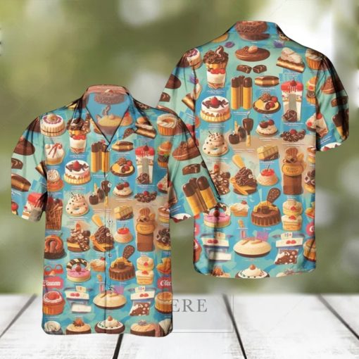 Cookie Cake Hawaiian Shirt For Men And Women