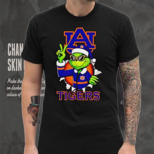 Cool Grinch Auburn Tigers Christmas shirt