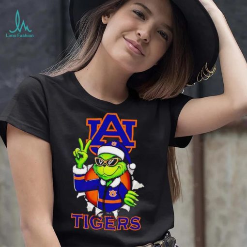 Cool Grinch Auburn Tigers Christmas shirt