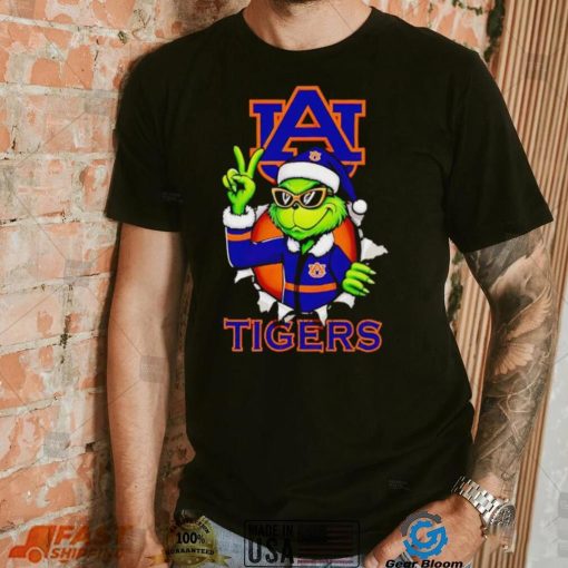 Cool Grinch Auburn Tigers Christmas shirt