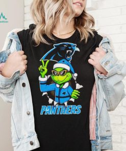 Cool Grinch Carolina Panthers Christmas shirt