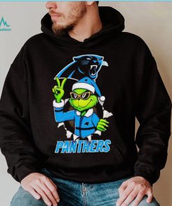 Cool Grinch Carolina Panthers Christmas shirt