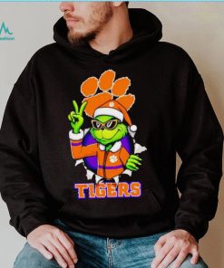Cool Grinch Clemson Tigers Christmas shirt, hoodie, sweater, long sleeve and tank top Cool Grinch Clemson Tigers Christmas shirt