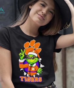 Cool Grinch Clemson Tigers Christmas shirt, hoodie, sweater, long sleeve and tank top Cool Grinch Clemson Tigers Christmas shirt