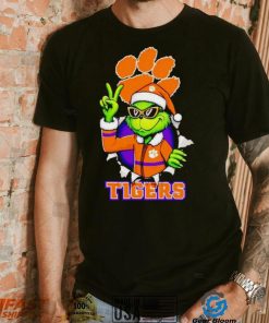 Cool Grinch Clemson Tigers Christmas shirt, hoodie, sweater, long sleeve and tank top Cool Grinch Clemson Tigers Christmas shirt