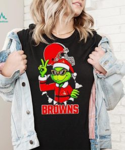 Cool Grinch Cleveland Browns Christmas shirt