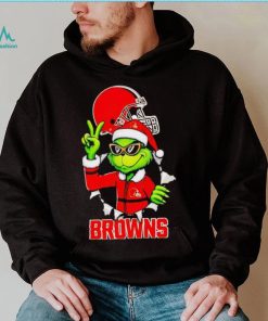 Cool Grinch Cleveland Browns Christmas shirt