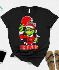 Cool Grinch Cleveland Browns Christmas shirt