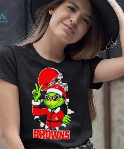 Cool Grinch Cleveland Browns Christmas shirt