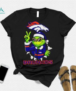 Cool Grinch Denver Broncos Christmas shirt