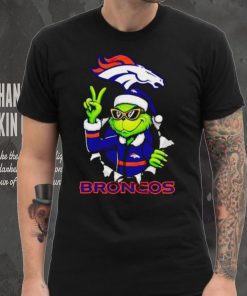 Cool Grinch Denver Broncos Christmas shirt