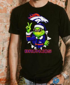 Cool Grinch Denver Broncos Christmas shirt