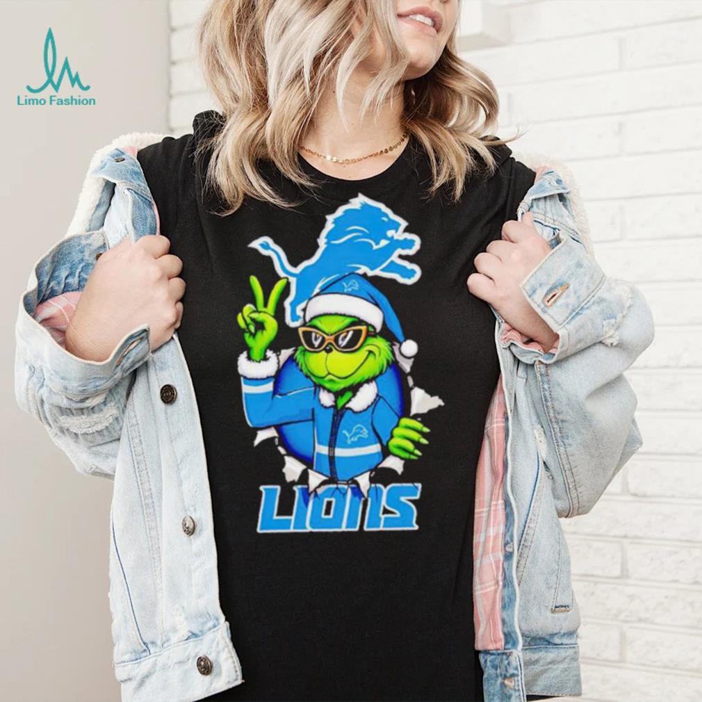 Cool Grinch Detroit Lions Christmas shirt Cool Grinch Detroit Lions Christmas shirt
