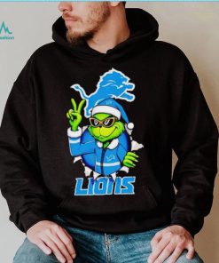 Cool Grinch Detroit Lions Christmas shirt