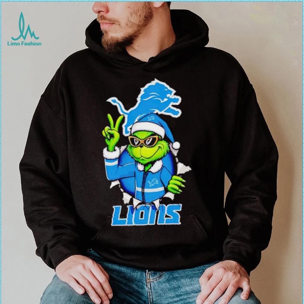 Cool Grinch Detroit Lions Christmas shirt Cool Grinch Detroit Lions Christmas shirt