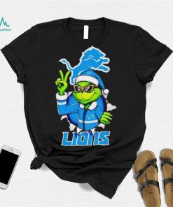 Cool Grinch Detroit Lions Christmas shirt