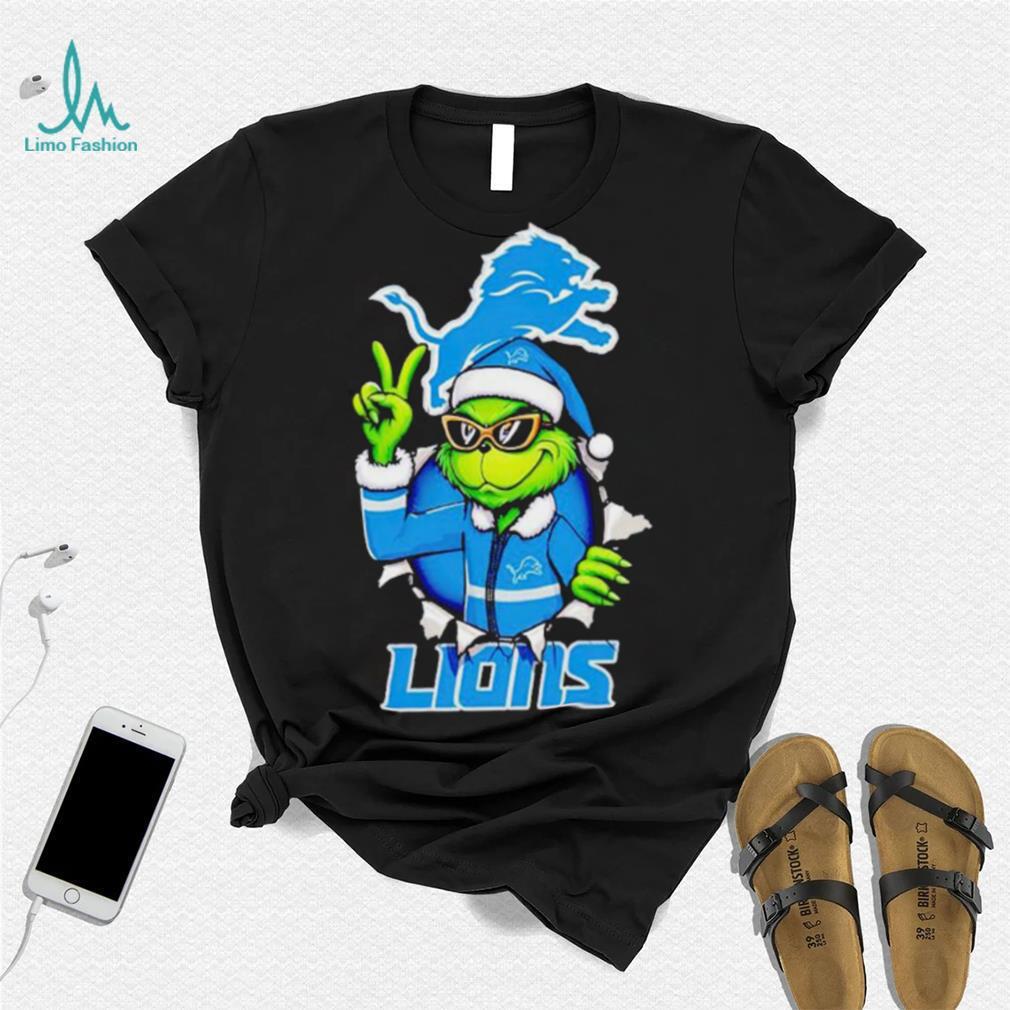 Cool Grinch Detroit Lions Christmas shirt Cool Grinch Detroit Lions Christmas shirt