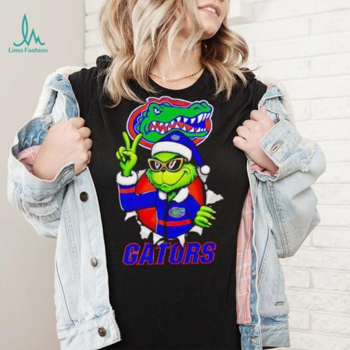Cool Grinch Florida Gators Christmas shirt